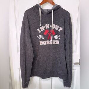 In-N-Out Burger Gray Hoodie Size L Est. 1948 Pullover Hoodie